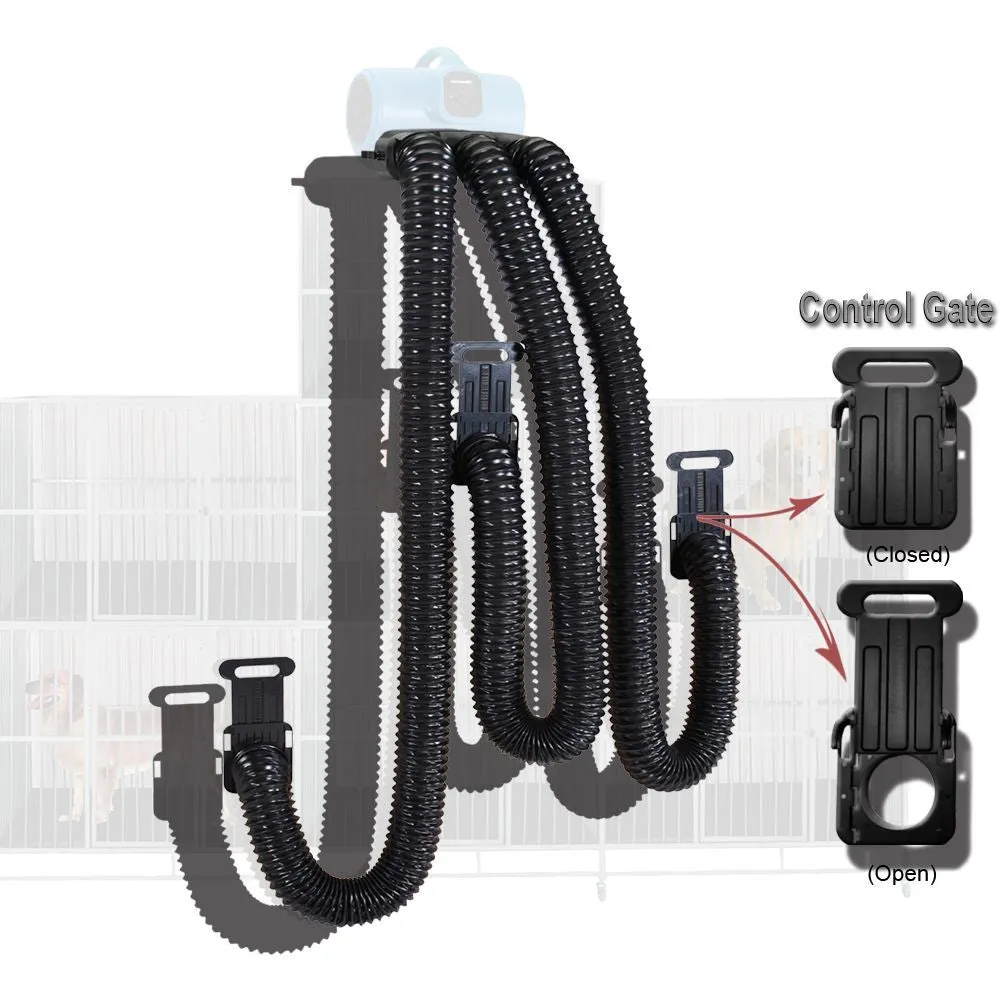 3 Hose Animal Pen Drying Fan Attachment for the Xpower® X-430TF Air Mover