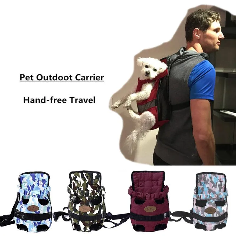 Adjustable Breathable Carrying Pet Backpack