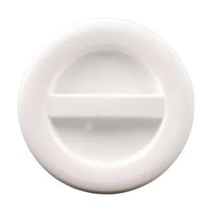 Allen 100mm Small Inspection Hatch Cover - White
