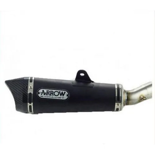 Arrow Hondacb125f'15/16 Homol.X-Kone Nichrom Silencer Carbon End Cap Steel Link Pipe For Arrow Collector And Link Pipe 51514xkn
