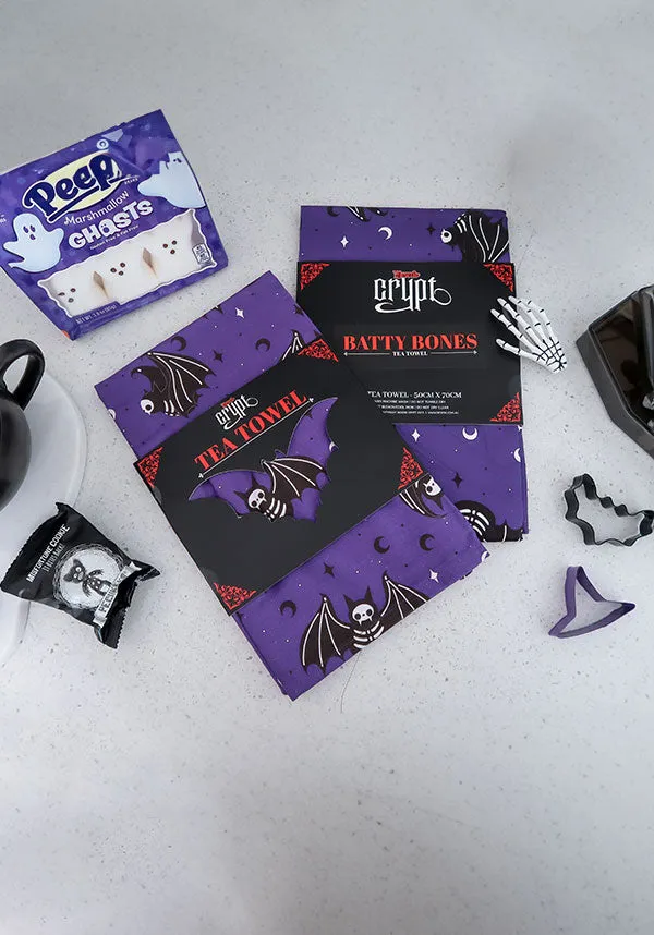 Batty Bones | TEA TOWEL