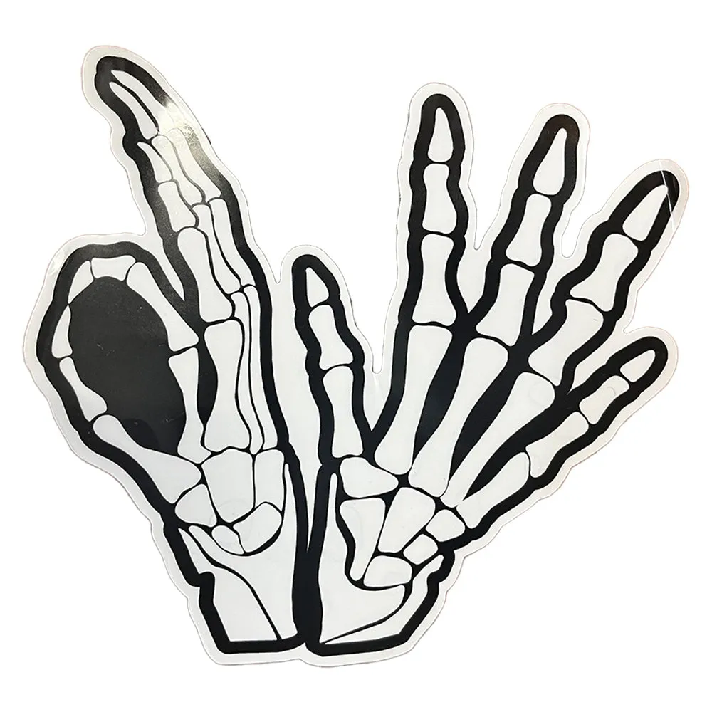 D5 BONES STICKER - 10CM