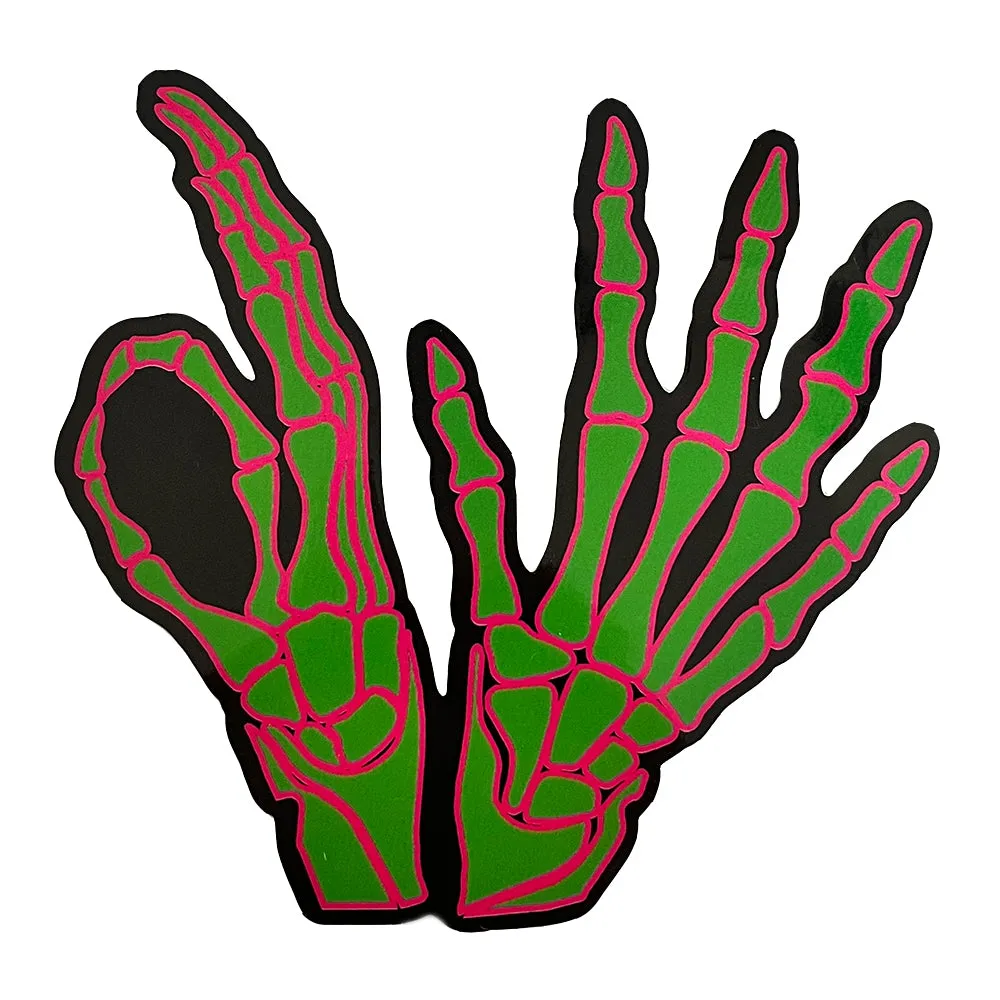 D5 BONES STICKER - 10CM