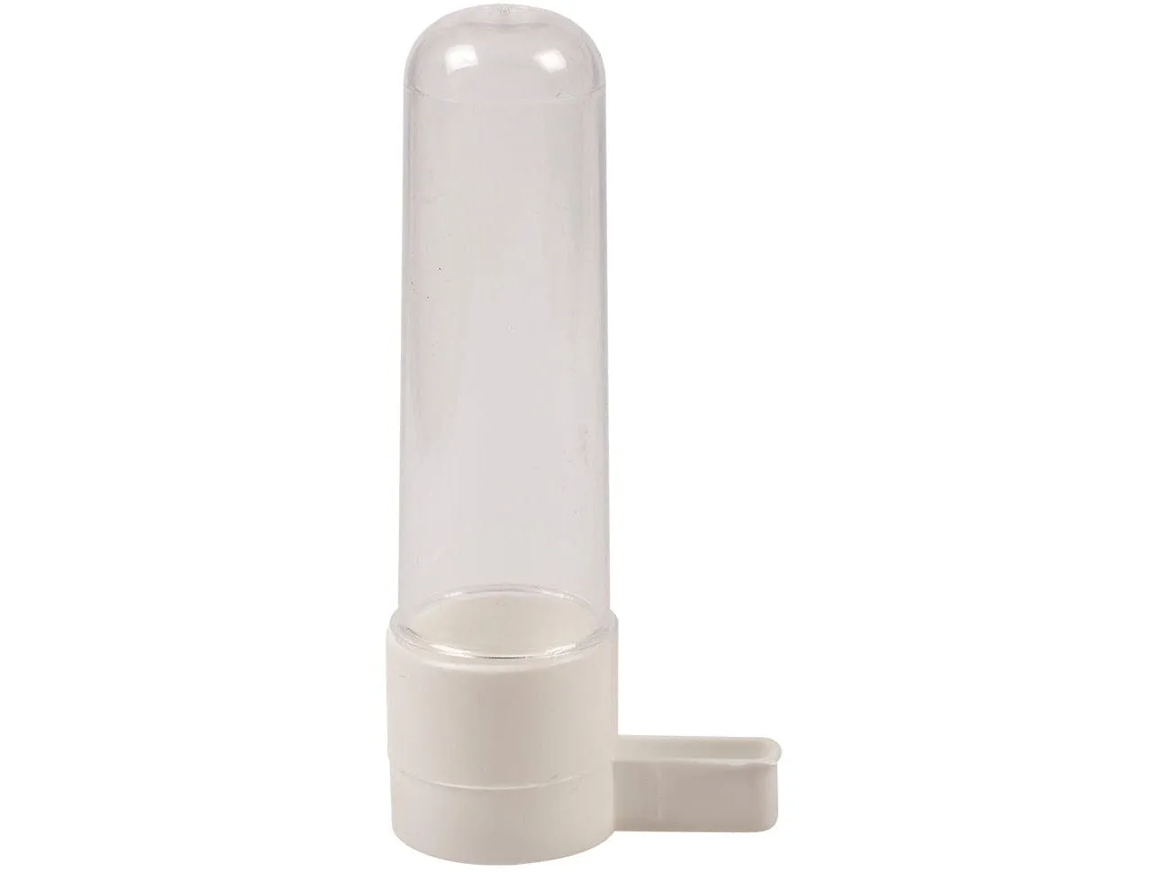 DRINKER WITH CLIP ca. 100ML white