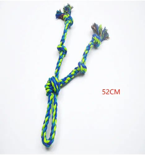 Heavy-Duty Rope Knot Dog Toys