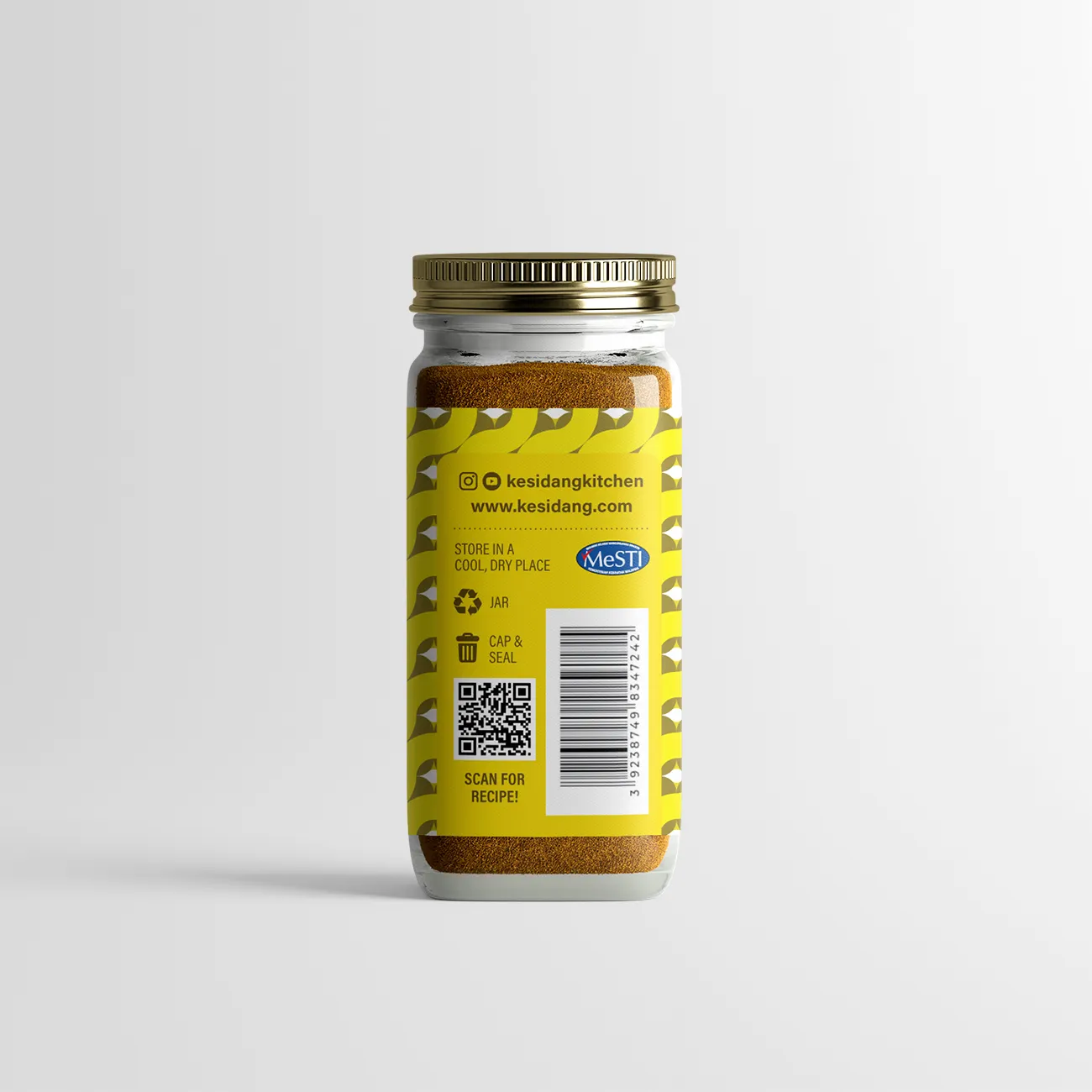 Kesidang Seasoning 50g Jar: Honey Mustard