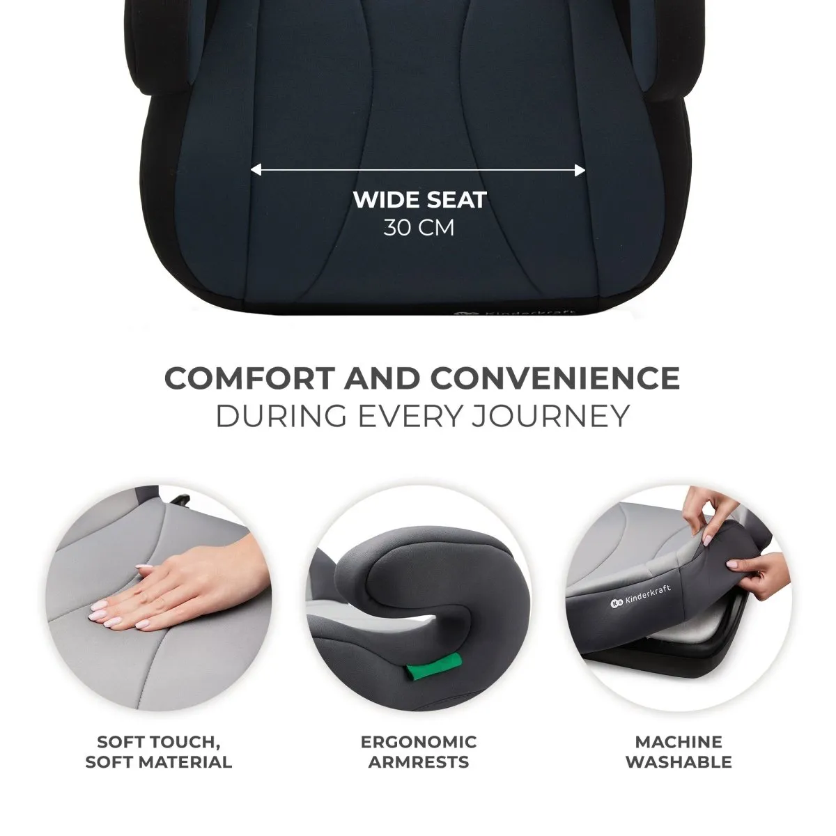 Kinderkraft I-BOOST Car Seat  i-Size
