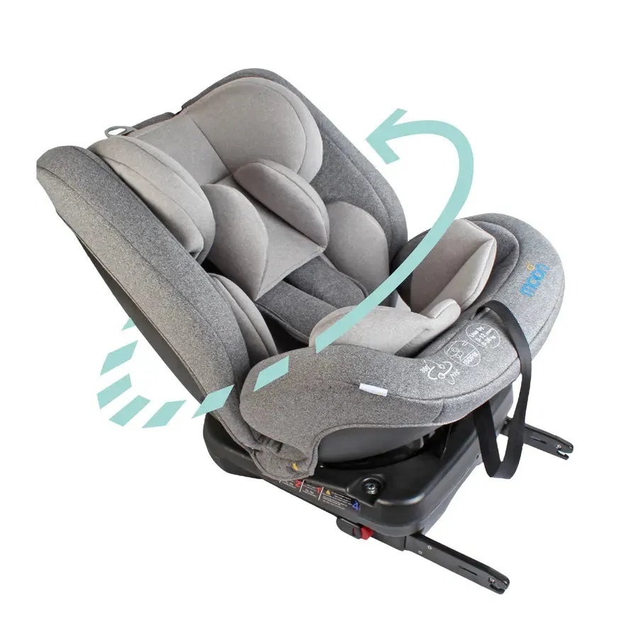 Moon Rover Baby/Infant Car Seat Group (0 ,1,2,3) 360° Rotate - Grey