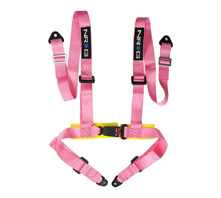 NRG 4 Point Seat Belt Harness Buckle Up