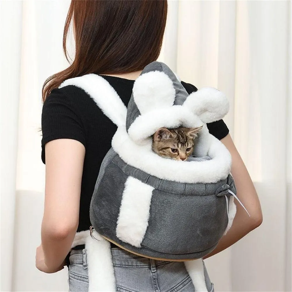 Outdoor Travel Winter Warm Pet Carrier Bacpack