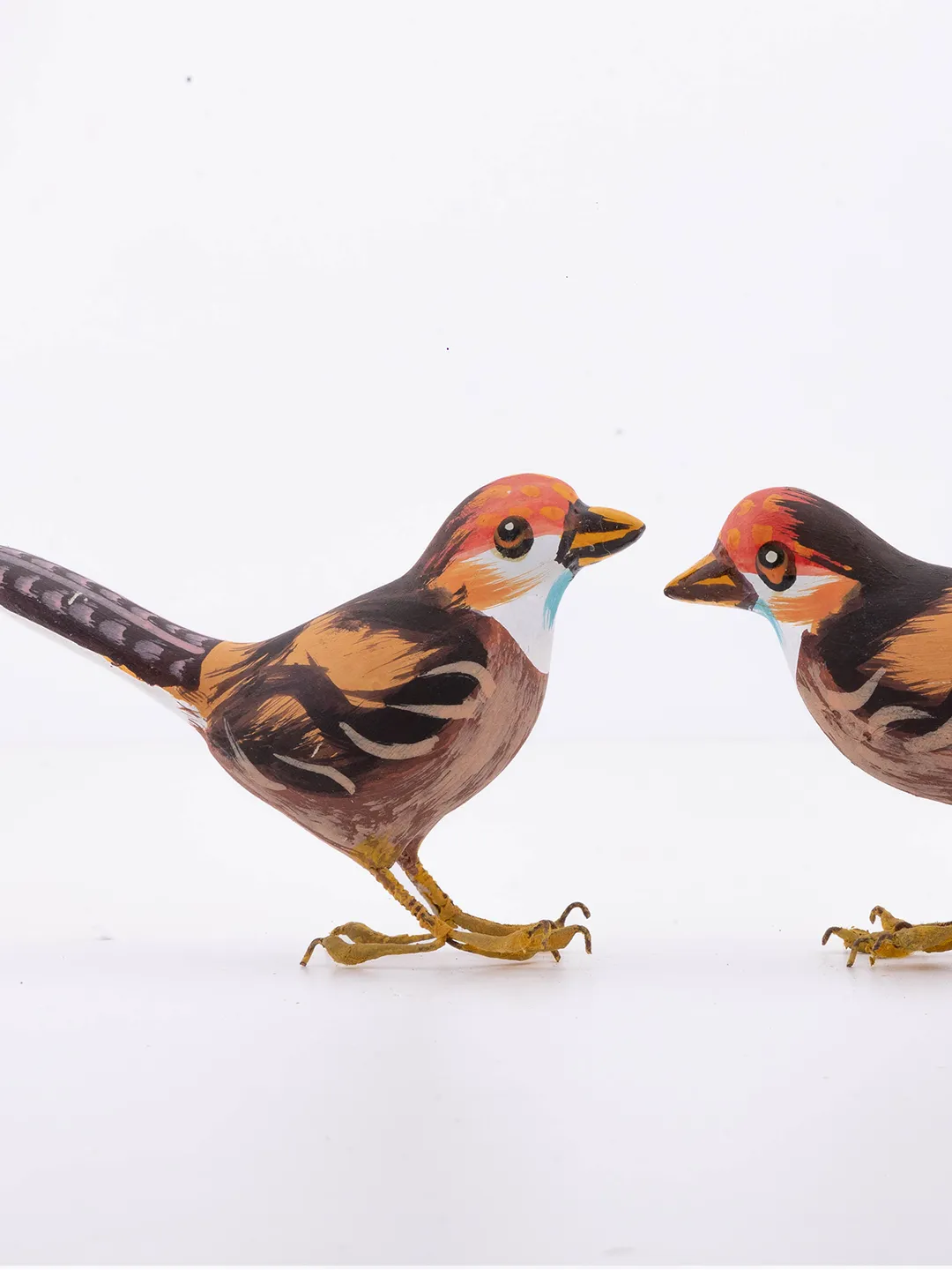 Reshal Beyblade Paper Mache Birds Set of 2