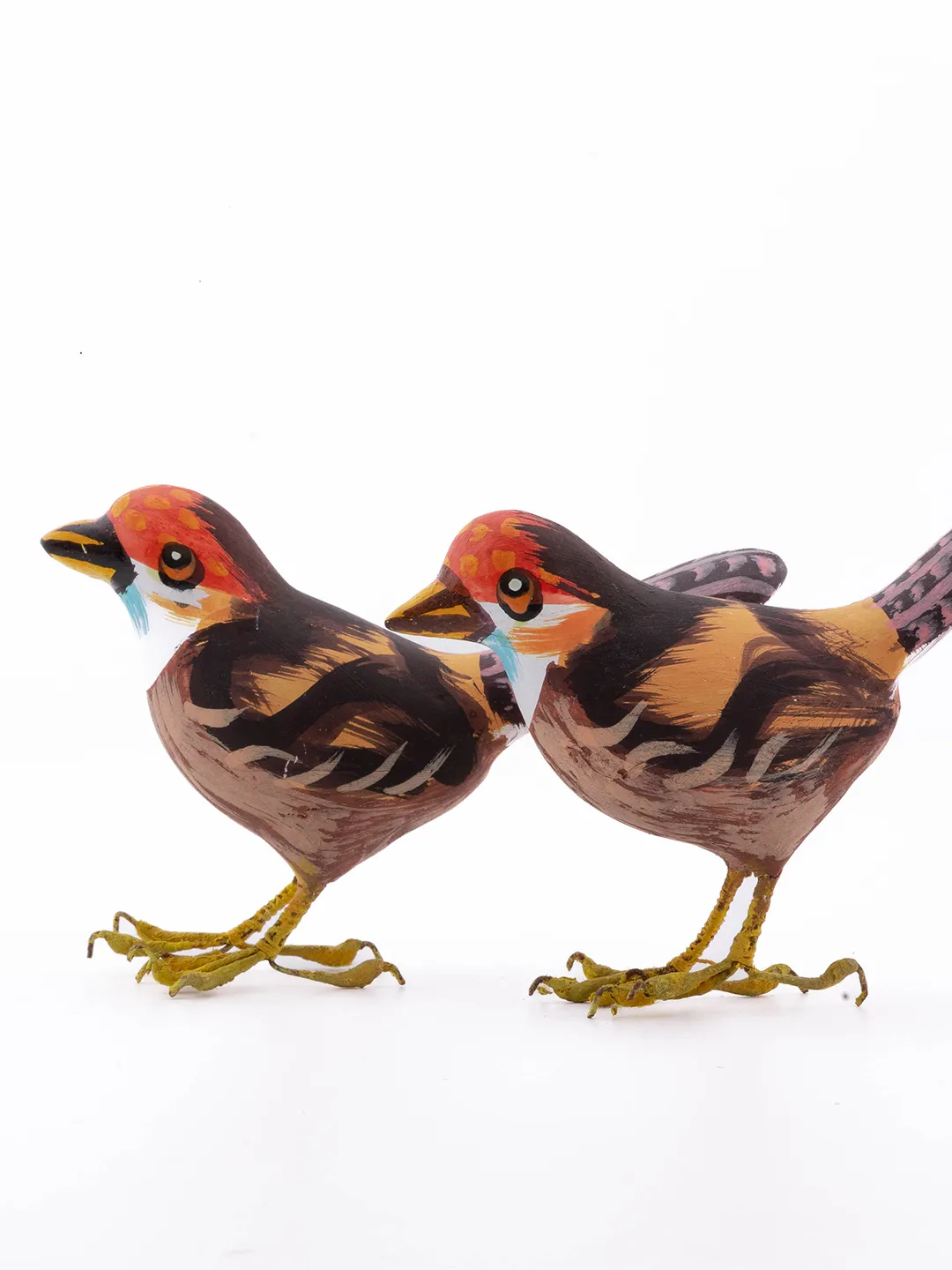 Reshal Beyblade Paper Mache Birds Set of 2