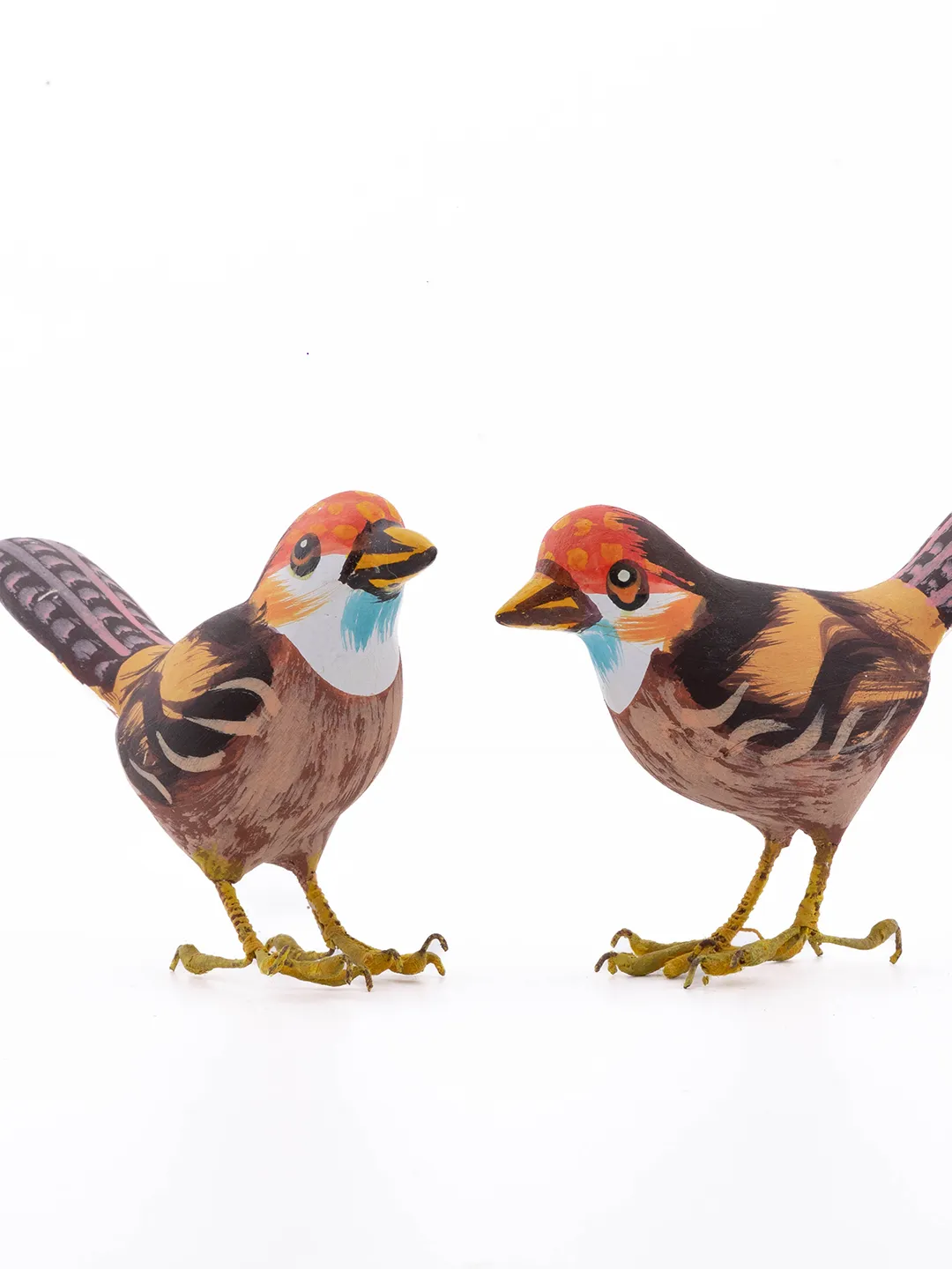 Reshal Beyblade Paper Mache Birds Set of 2