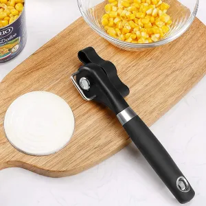 Safe Cut Handheld Can Opener with Smooth Edge