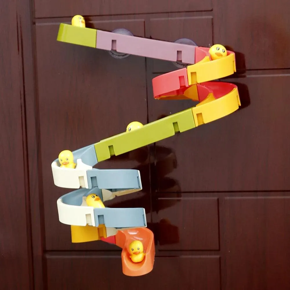 Splash & Play: DIY Marble Race Run Bath Toy Set